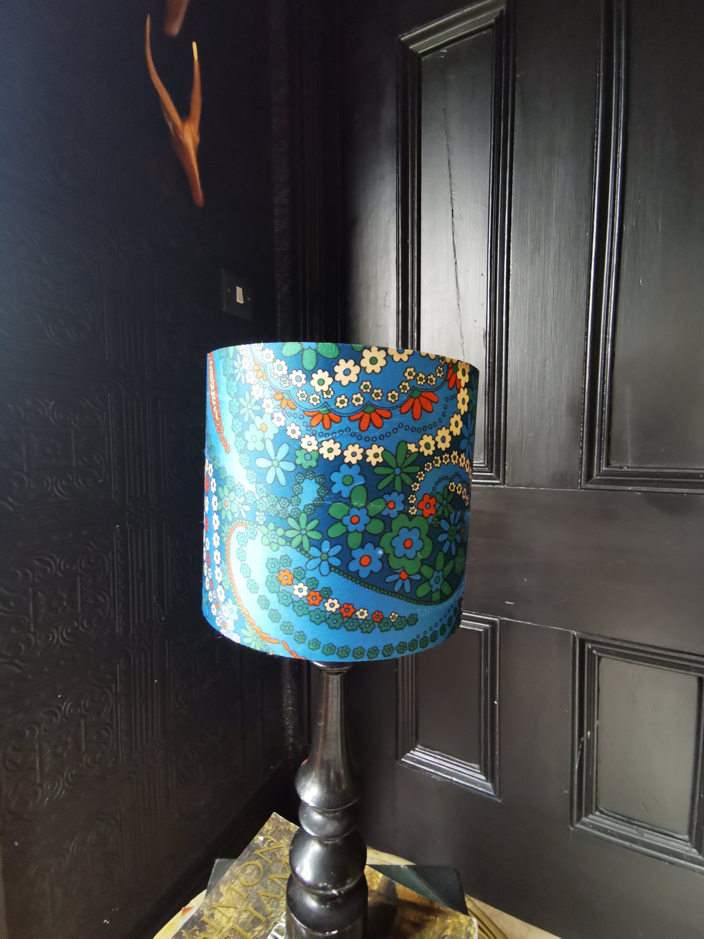 20cm vintage fabric lampshade, GRETA