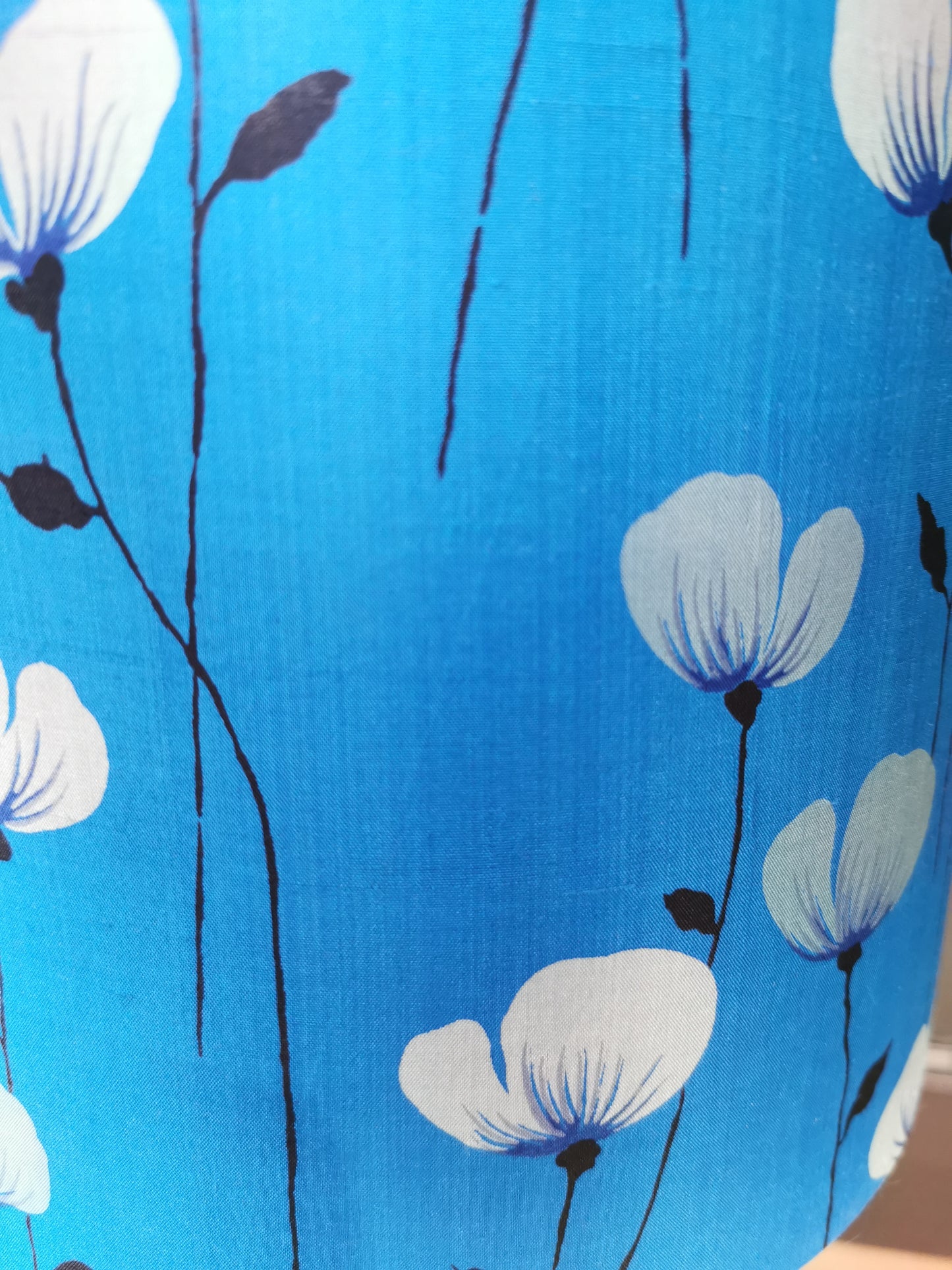 25cm vintage fabric lampshade, PAULINE