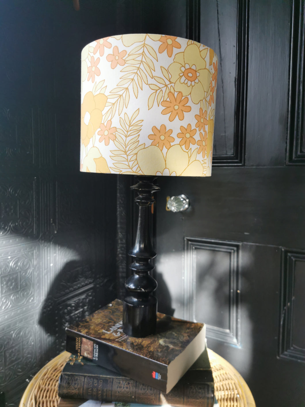 25cm vintage fabric lampshade, CHLOE