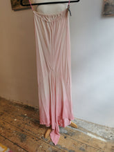 Load image into Gallery viewer, Pink ombre silk long skirt, size 10
